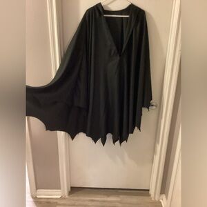 Medieval hooded poncho, one-size-fits-all adult